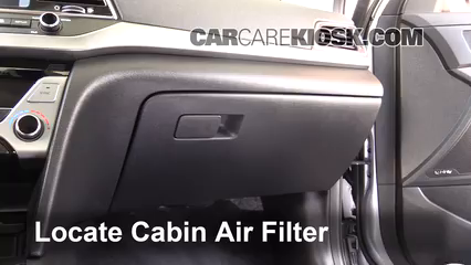 2017 Hyundai Elantra Limited 2.0L 4 Cyl. Filtre à air (intérieur) Changement